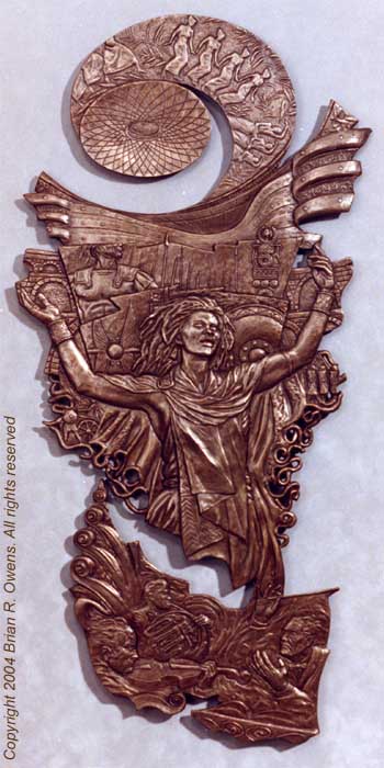 relief sculpture bronze