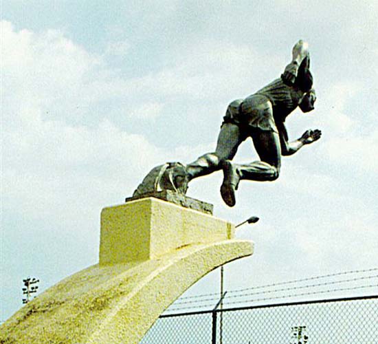 Athlete, at National Stadium, Jamaica