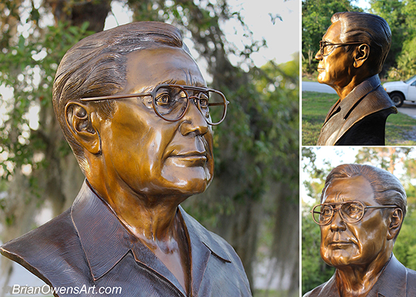 Bronze Bust in Naples Florida