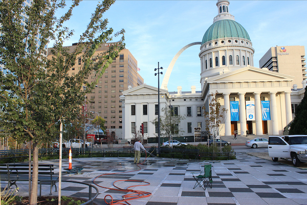 Kiener Plaza site