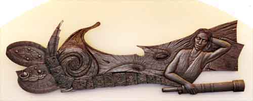 relief sculpture bronze